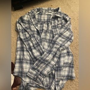 Blue flannel